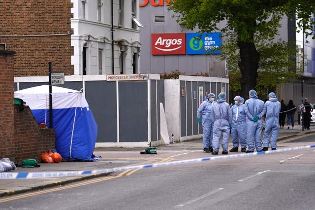 Tottenham stabbing near football stadium