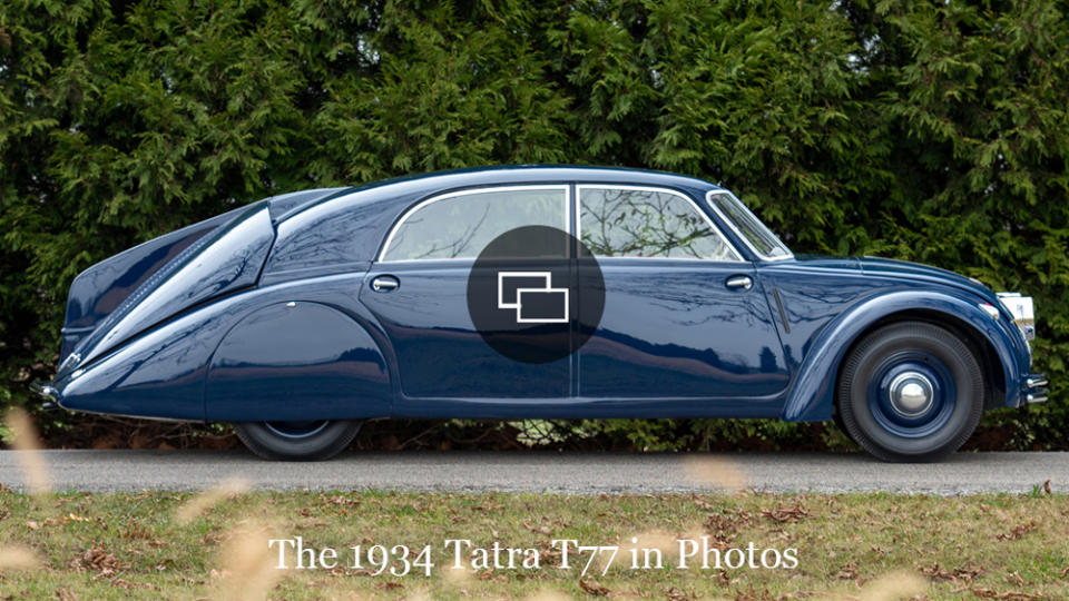 A 1934 Tatra T77.