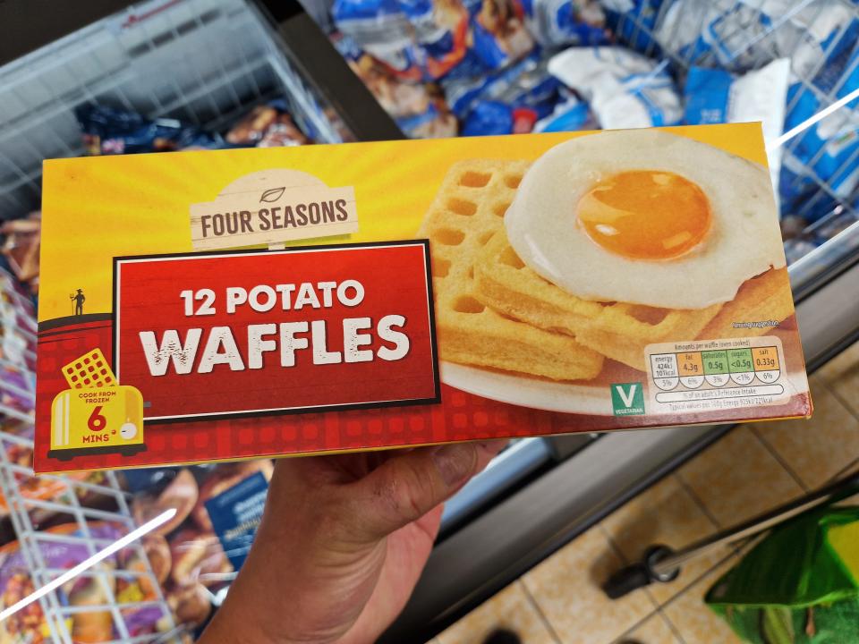 Four Seasons potato waffles