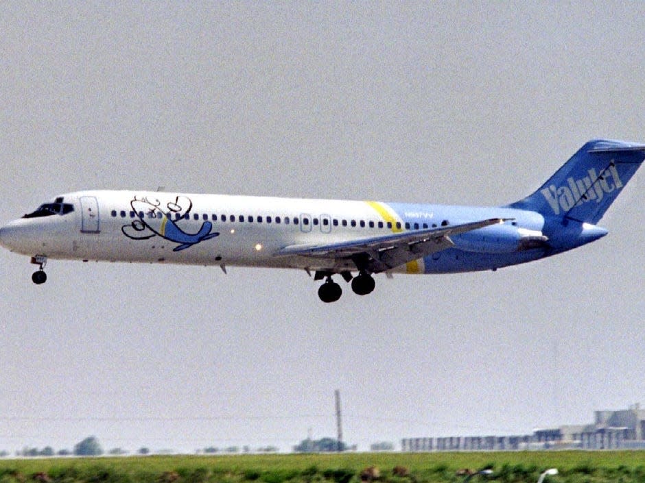 ValuJet aircraft