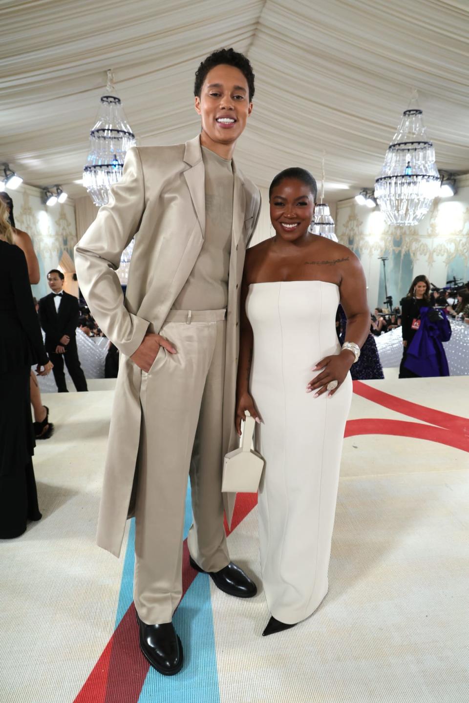 <div class="inline-image__caption"><p>Brittney and Cherelle Griner</p></div> <div class="inline-image__credit">Kevin Mazur/MG23/Getty</div>