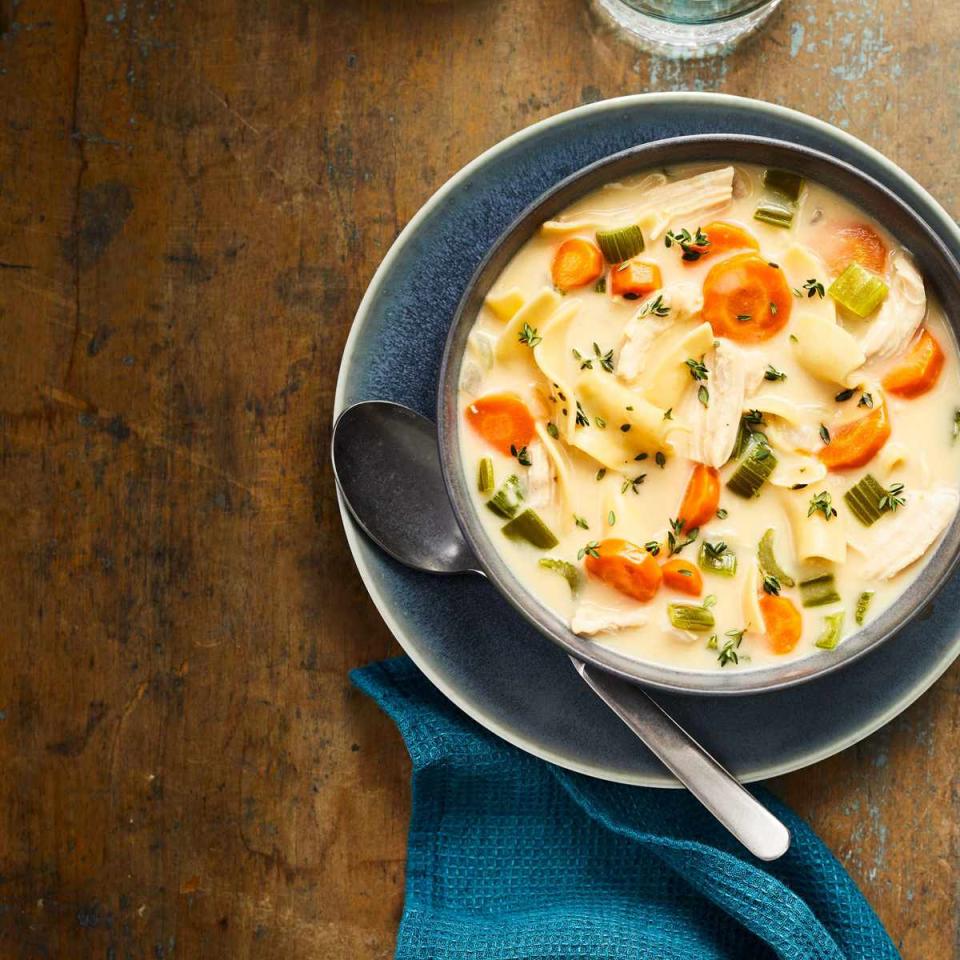 Creamy Chicken Noodle Soup