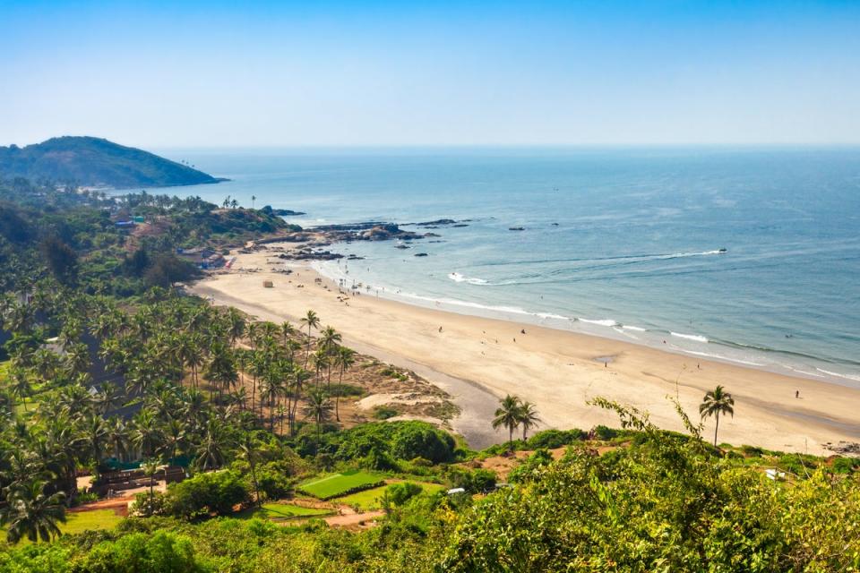 North Goa is popular tourist location with attractive tropical beaches (Getty Images/iStockphoto)
