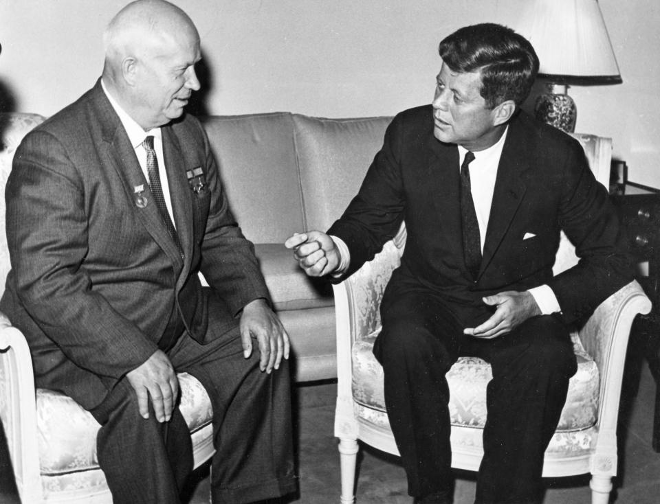 John Kennedy Nikita Khrushchev