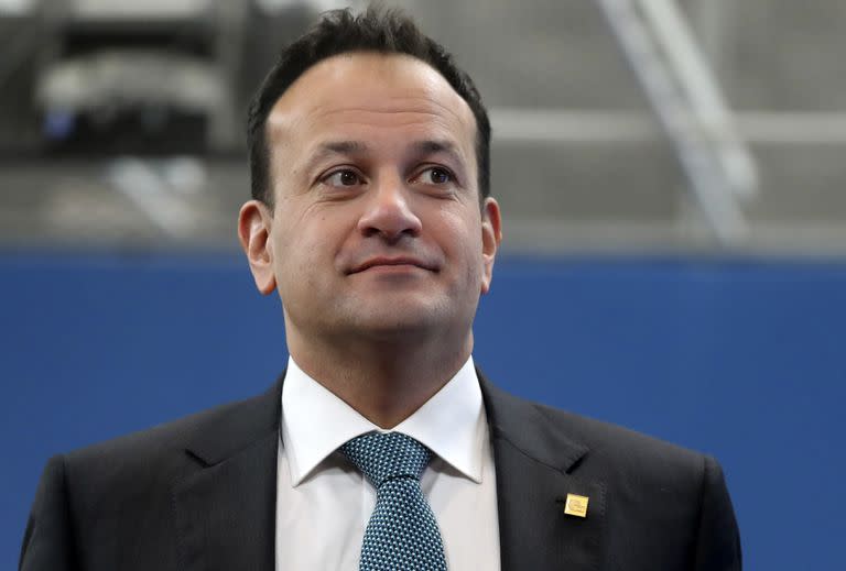 Leo Varadkar, el primer ministro de Irlanda, en Bruselas. (Ludovic Marin, fotografía de Pool vía AP)