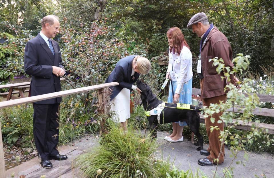 The Earl and Countess of Wessex at Chelsea Flower Show (REUTERS)