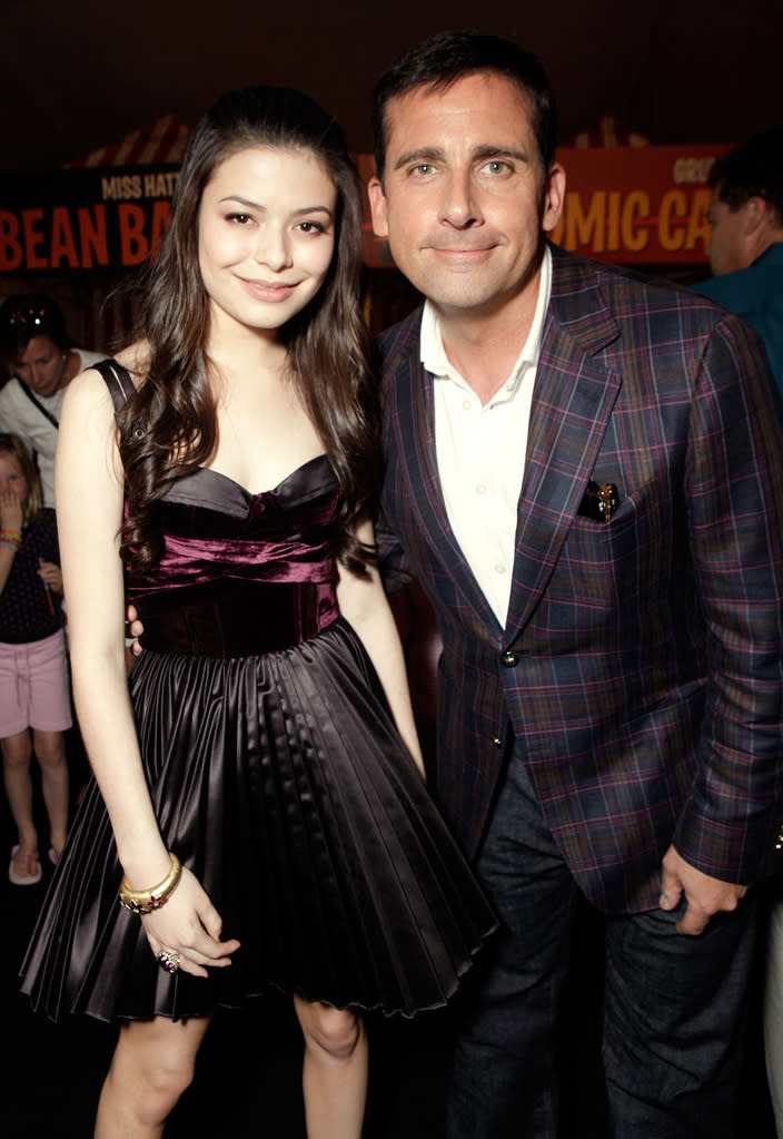 Despicable Me LA premiere 2010 Steve Carell Miranda Cosgrove