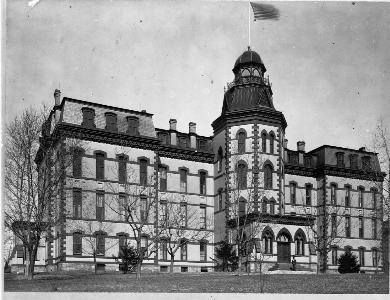 the main building at howard university