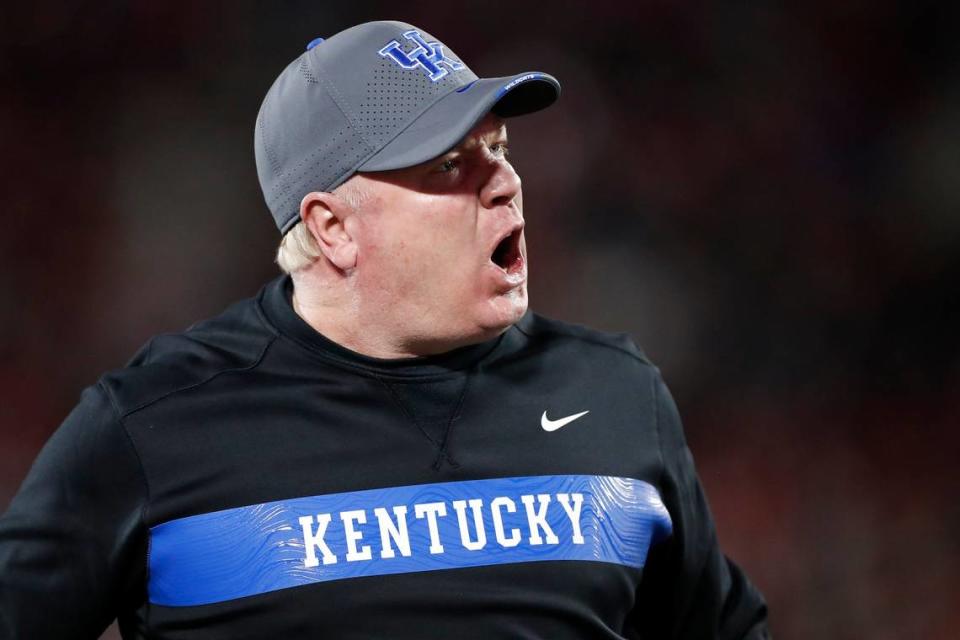 Kentucky Coach Mark Stoops saw four of his former players chosen in the 2022 NFL Draft, with three picked in the top 65 picks.