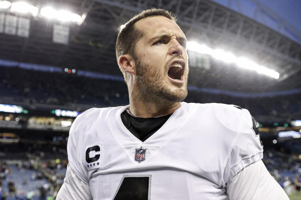 Derek Carr. Getty Images