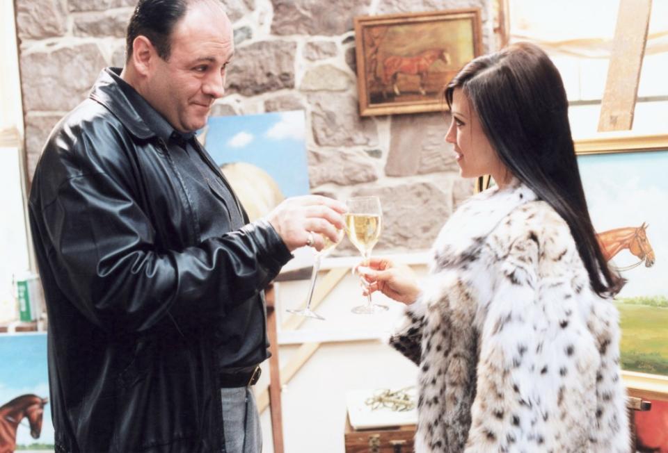 Leslie Bega as Valentina in “The Sopranos.”