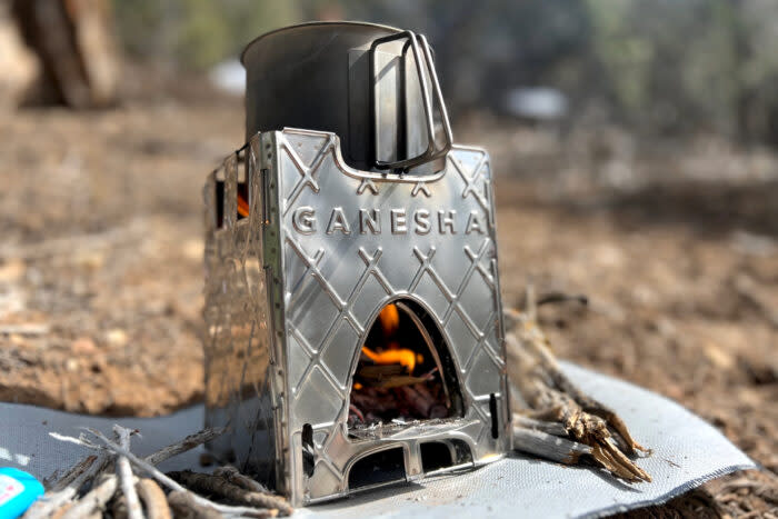 Ganesha Ultralight biofuel wood camp stove
