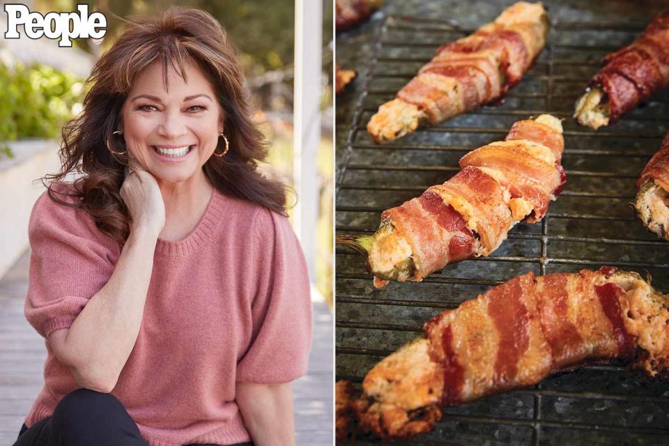<p>John Russo</p> Valerie Bertinelli; Her Bacon-Wrapped Jalapeño Poppers