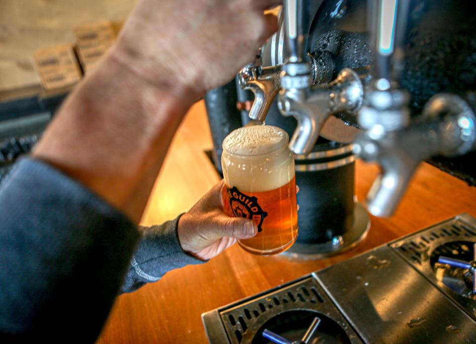 The Guild in Warren has 16 taps and beers brewed for the site.