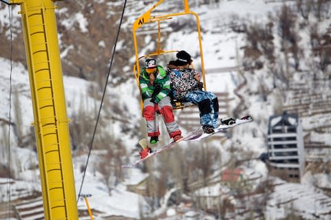 Ski lift - Credit: BEHROUZ MEHRI/GETTY IMAGES