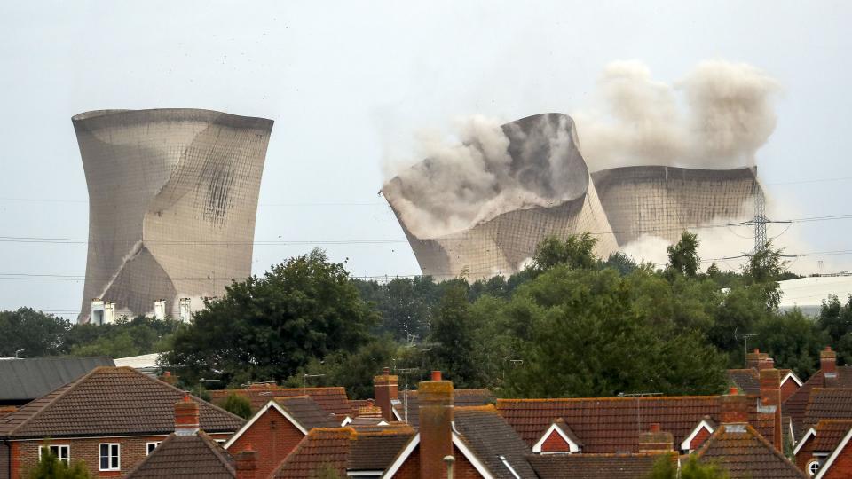 Power station demolished three years after worker deaths