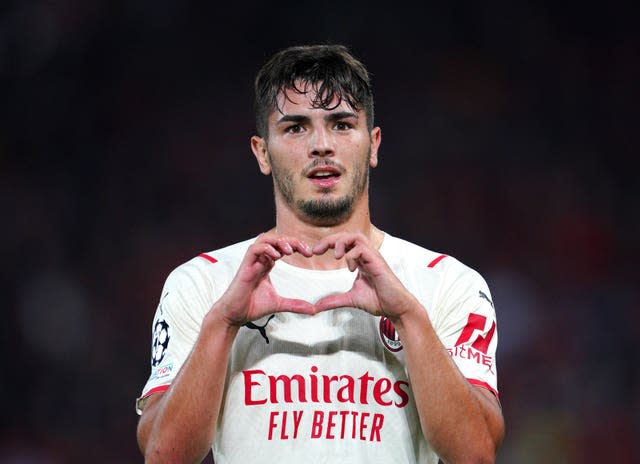 Brahim Diaz scored for AC Milan against Venezia