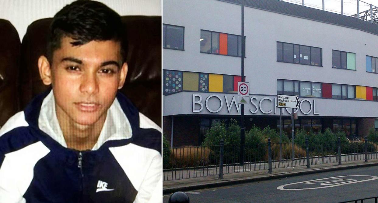 Nasar Ahmed died at Bow School