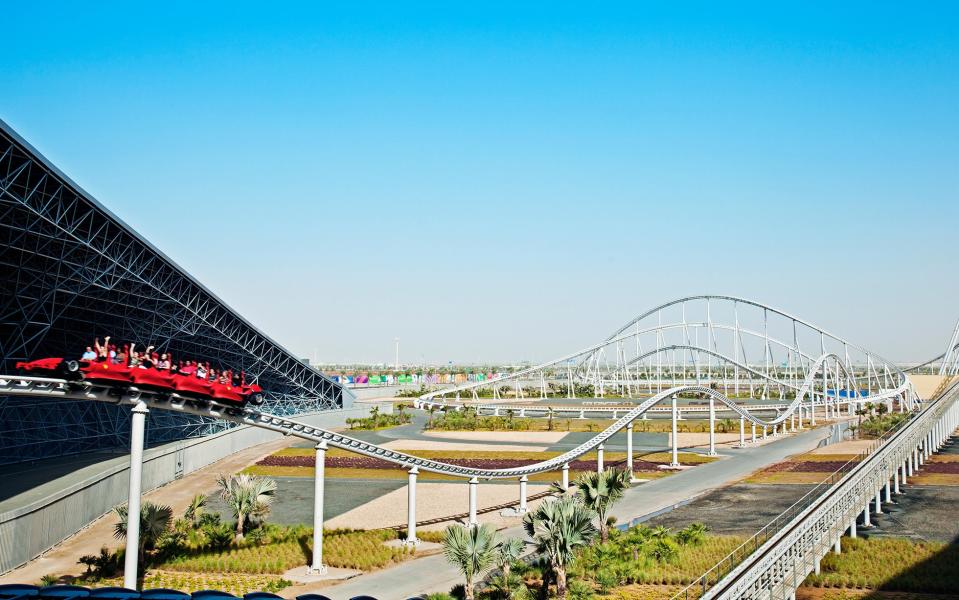 best attractions in Abu Dhabi Ferrari World - Credit: © age fotostock / Alamy Stock Photo/age fotostock / Alamy Stock Photo