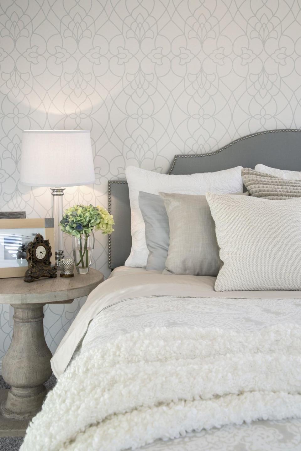 <p>It's so easy to abandon this task when you're running five minutes late, but when you force yourself to <a rel="nofollow noopener" href="http://www.housebeautiful.co.uk/lifestyle/a1020/reasons-to-make-your-bed/" target="_blank" data-ylk="slk:make your bed;elm:context_link;itc:0;sec:content-canvas" class="link ">make your bed</a> you'll start your day off on the right foot, <a rel="nofollow noopener" href="http://www.housebeautiful.co.uk/lifestyle/advice/a1147/sleep-mot-guide/" target="_blank" data-ylk="slk:sleep better;elm:context_link;itc:0;sec:content-canvas" class="link ">sleep better</a> at night, and return to a much happier home at the end of the day.</p>