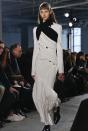 Fashion collection from Proenza Schouler is modeled during Fashion Week on, Monday, Feb. 13, 2017, in New York. (AP Photo/Bebeto Matthews)