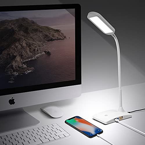 Small Desk Lamp with USB Charging Port