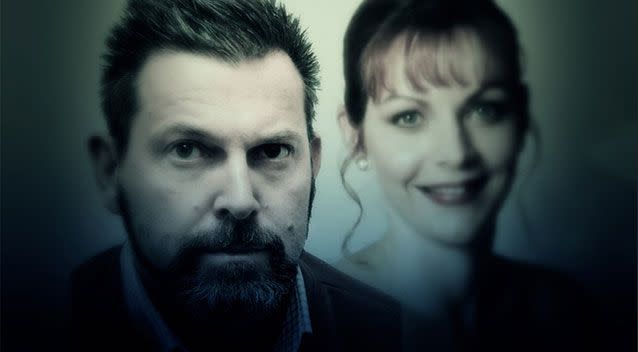 Gerard Baden-Clay with wife Allison. Source: 7News