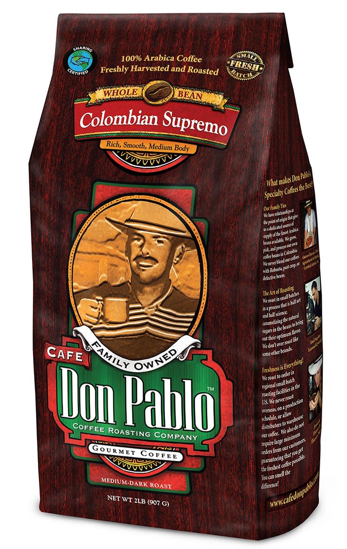 best coffee beans don pablo colombian
