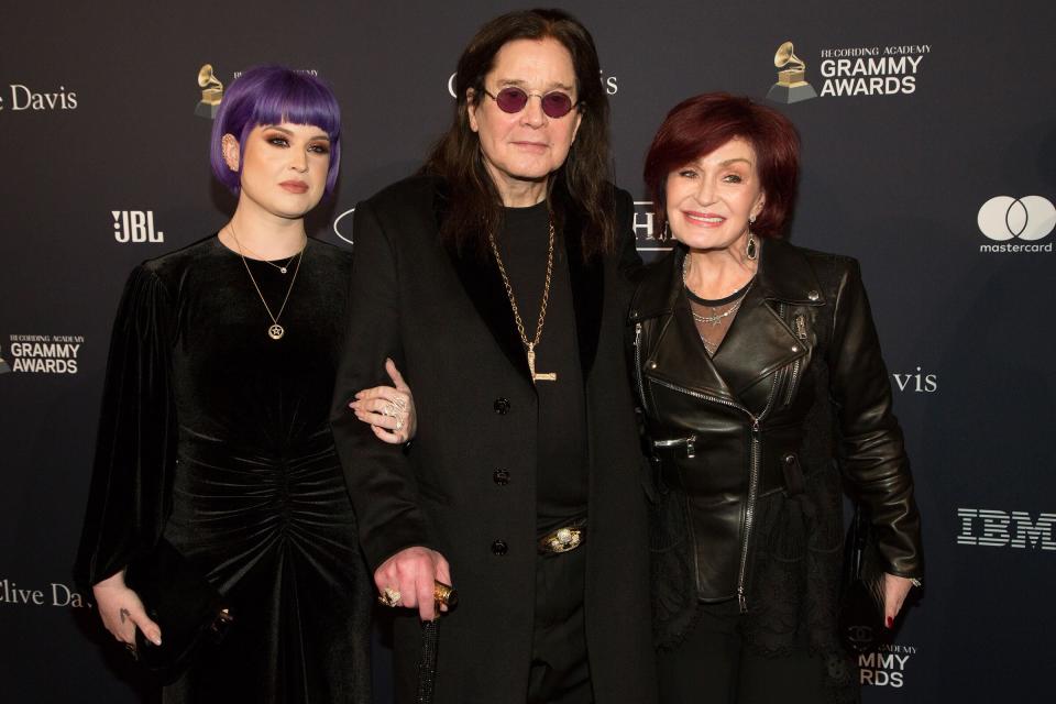 Kelly, Ozzy & Sharon Osbourne