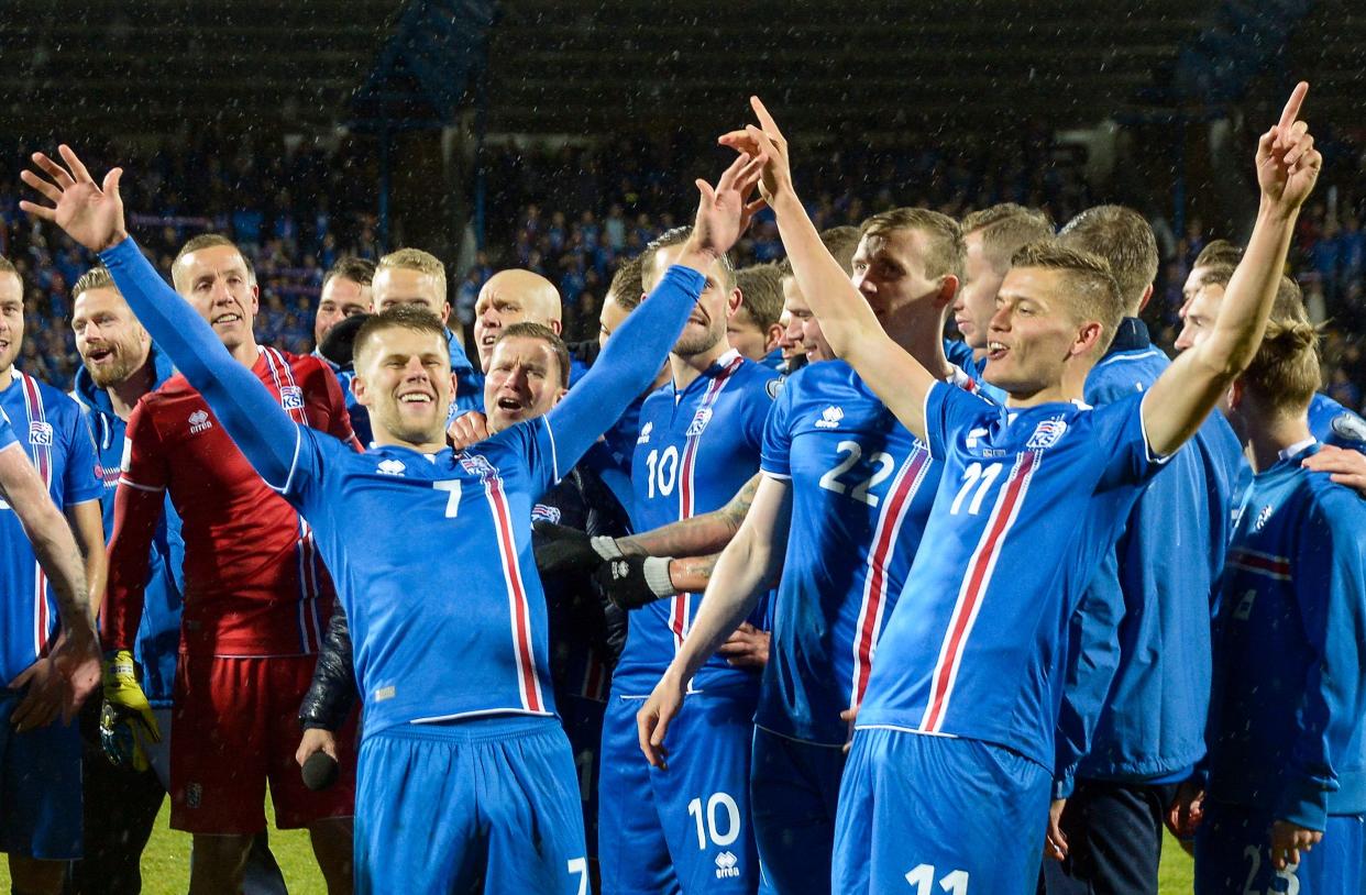 Iceland qualified for the 2018 World Cup with a 2-0 victory over Kosovo. (Getty)