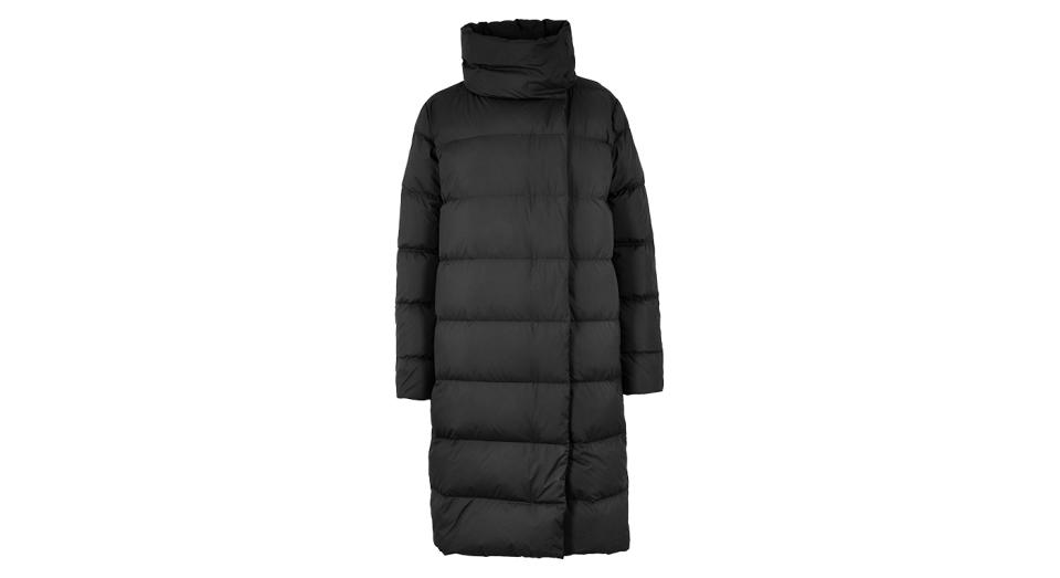 Feather & Down Duvet Puffer Coat