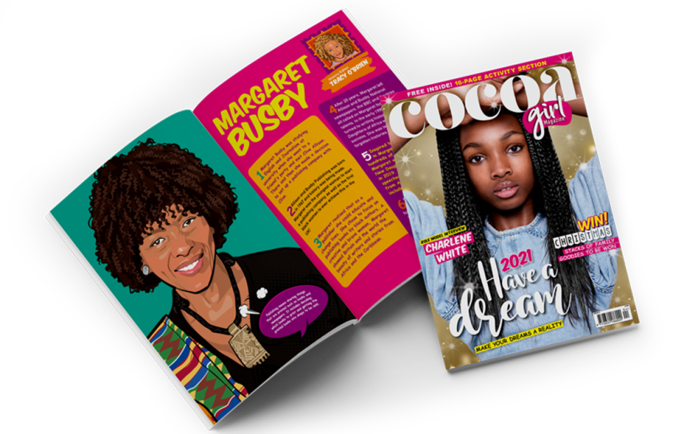 Boyd’s daughter Faith is editor of the magazines (Cocoa Publishing)