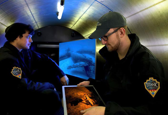 Inside the Oceangate submersible 