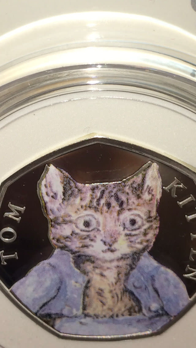 This ultra-rare Tom Kitten coin could be yours - for a price (eBay)