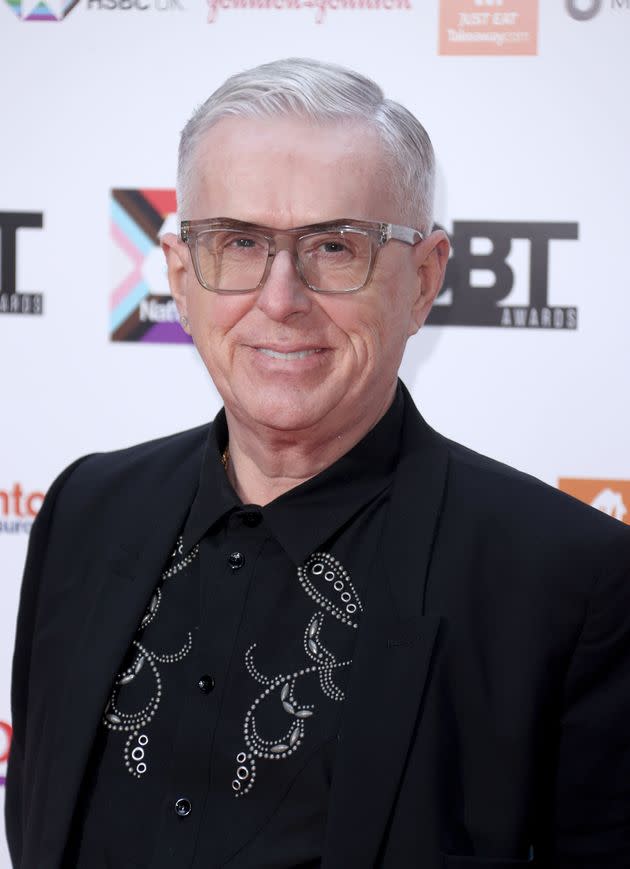 Holly Johnson at the British LGBT Awards in 2021 (Photo: Mike Marsland via Getty Images)