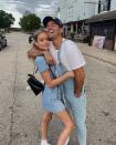 <p>It’s no surprise <em>Bachelor in Paradise </em>alumna Hannah Godwin decided to quarantine with her fianceé Dylan Barbour in San Diego. The couple has been <a href="https://www.bustle.com/p/here-are-the-bachelor-alums-to-follow-on-tiktok-while-youre-stuck-at-home-22648758" rel="nofollow noopener" target="_blank" data-ylk="slk:living it up on TikTok;elm:context_link;itc:0;sec:content-canvas" class="link ">living it up on TikTok</a> and getting in shape. </p><p>“In the beginning, it was like what a good time to hide out from the world and eat whatever we want,” <a href="https://www.eonline.com/news/1150729/coupled-up-why-bachelor-nations-dylan-barbour-and-hannah-godwin-arent-sweatin-quarantine-life" rel="nofollow noopener" target="_blank" data-ylk="slk:Hannah told E! News;elm:context_link;itc:0;sec:content-canvas" class="link ">Hannah told <em>E! News</em></a>. “But a few weeks in and we were like why don't we reverse things and get in shape and take this chance to focus a little bit more on fitness.”</p><p><a href="https://www.instagram.com/p/CBcHJV2jJnP/" rel="nofollow noopener" target="_blank" data-ylk="slk:See the original post on Instagram;elm:context_link;itc:0;sec:content-canvas" class="link ">See the original post on Instagram</a></p>