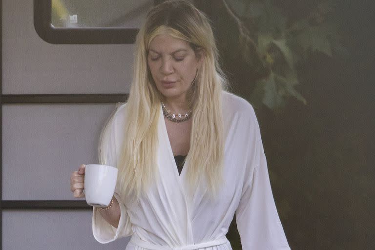 Tras iniciar una nueva vida en una casa rodante, Tori Spelling tuvo que ser hospitalizada durante varios días