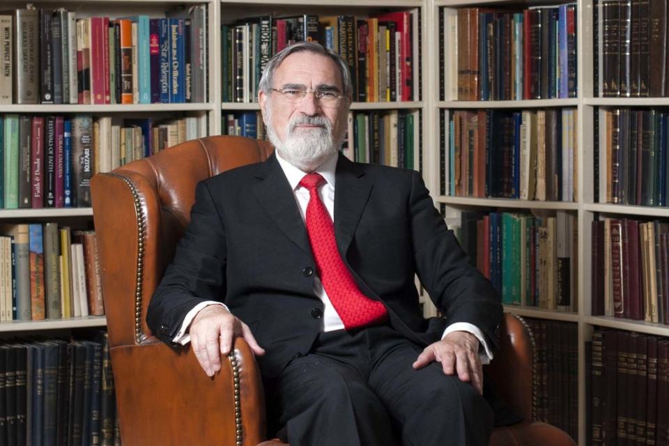 Chief Rabbi Lord Jonathan Sacks: Rex Features