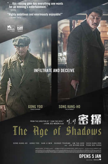 The Age of Shadows. Credit: Golden Village Cinemas