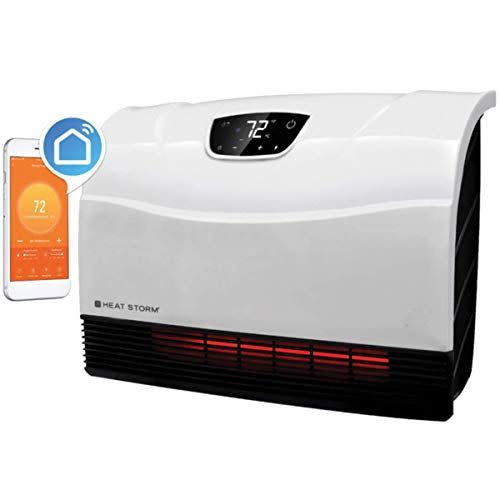 8) Infrared Wi-Fi Wall-Mounted Heater