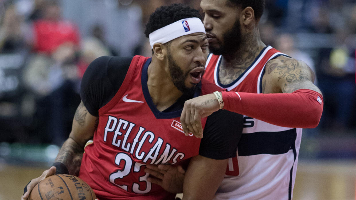 Pelicans at Wizards 12/18/17.