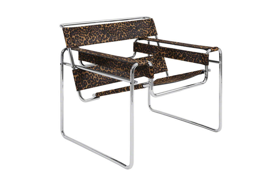 Marcel Breuer's Wassily chair gets the Supreme treatement.