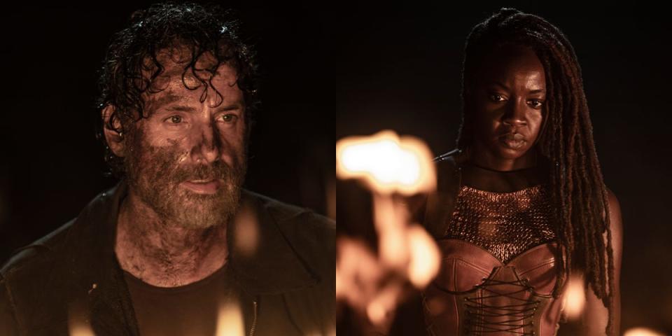 TWD 1124 Rick and Michonne