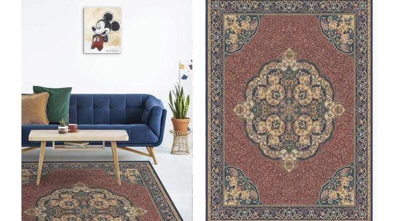 With this intricate Disney rug, you'll be an I Spy champion