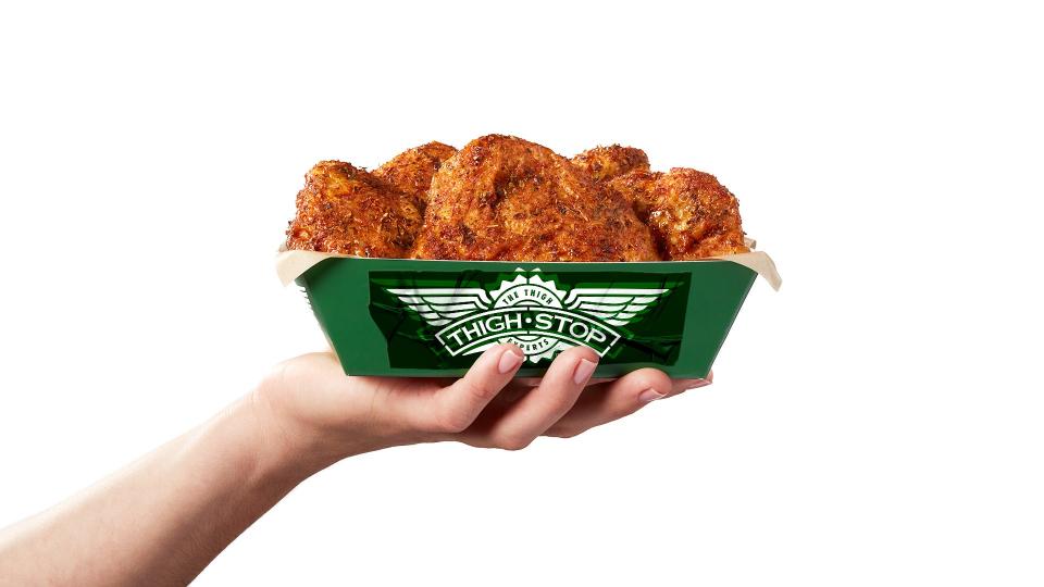 Chicken thighs at WingStop