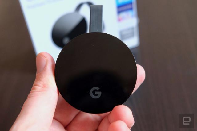 Google Chromecast Ultra review: Google Chromecast Ultra has 4K resolution,  Dolby Vision HDR, available November for $70 - CNET