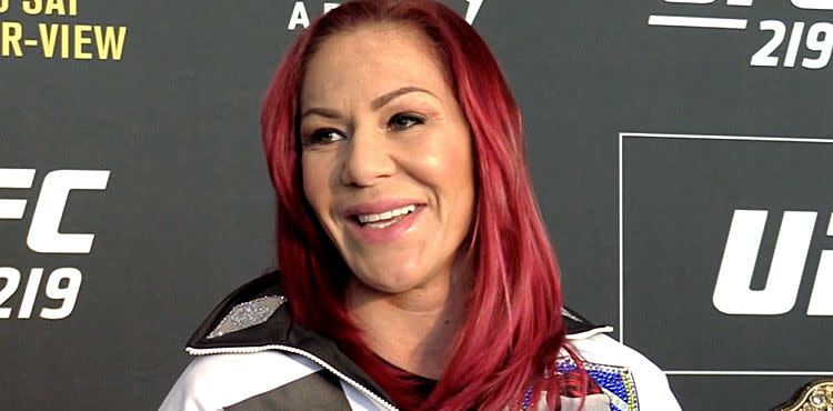 Cris Cyborg UFC 219 Media Day