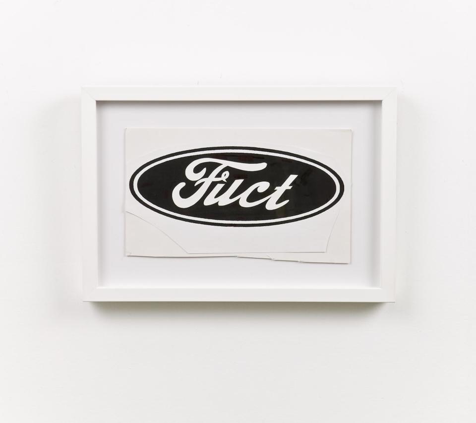 Brunetti’s original “Ford logo” art, ca. 1991-1992