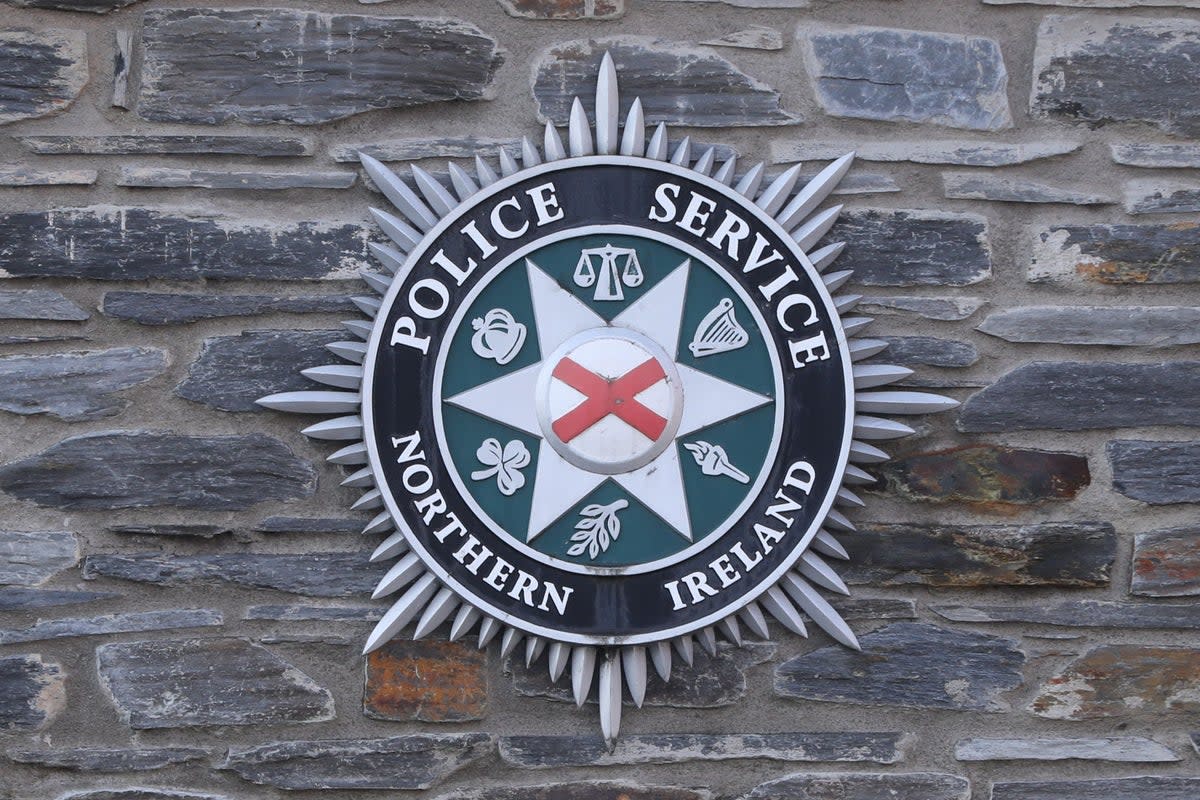 A stock picture of a Police Service of Northern Ireland (PSNI) logo badge (Niall Carson/PA) (PA Archive)