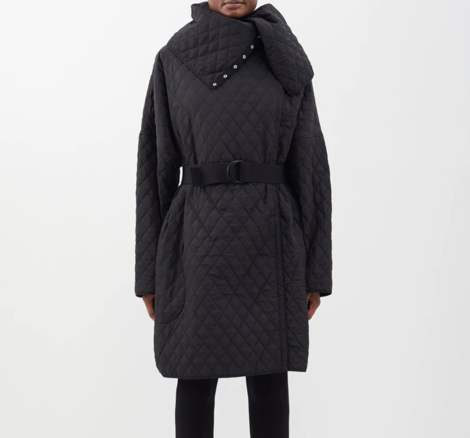 Norma Kamali coat.